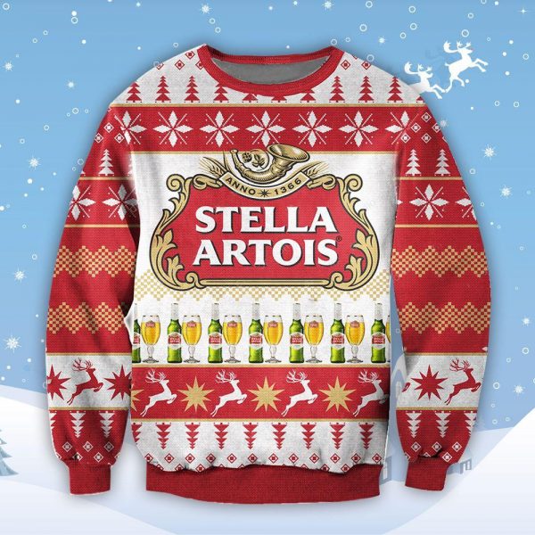 Stella Artois Ugly Christmas Sweatshirt