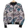 Summer Surfing Pattern Print Bomber Jacket