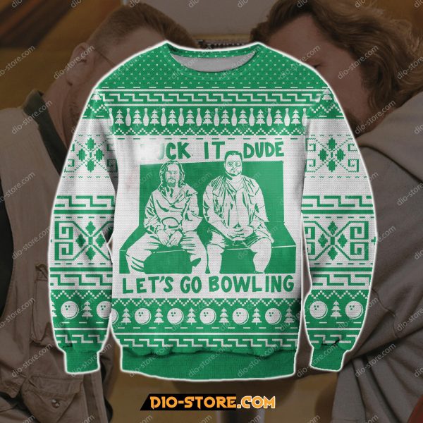 The Big Lebowski 3D Print Ugly Christmas Sweatshirt