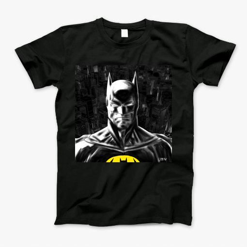 The Dark Knight Batman In Gotham City T-Shirt