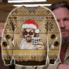 The Dude Abides Knitting Pattern 3D Print Ugly Christmas Sweatshirt