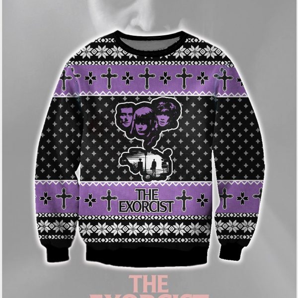 The Exorcist 3D All Over Printed Ugly Sweatshirt