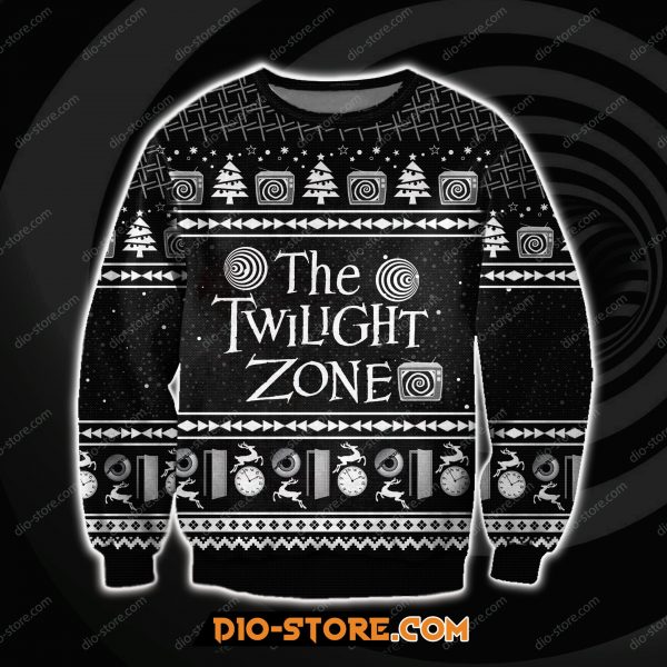 The Twilight Zone 3D Print Ugly Christmas Sweatshirt