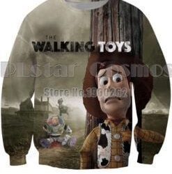 The Walking Toy Story Sheriff Woody Cartoon Sweatshirt Ugly Christmas Sweater Xmas Gift - Colins Store