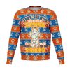 They See You When You'Re Eating Snacks Poodle - 3D Ugly Christmas Holiday Fashion Sweatshirt