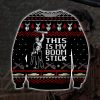 This Is My Boomstick 3D All Over Printed Ugly Christmas Sweatshirt