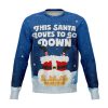 "This Santa Loves To Go Down" Ugly Christmas Sweatshirt - Colins Store