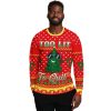 "Too Lit To Quit" Ugly Christmas Sweatshirt - Colins Store