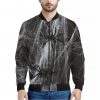 Toy Spiders And Cobweb Print Bomber Jacket