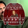 Two Chicks At The Same Time Knitting Pattern 3D Print Ugly Christmas Sweatshirt