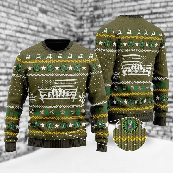 U.S Army Ugly Christmas Sweatshirt
