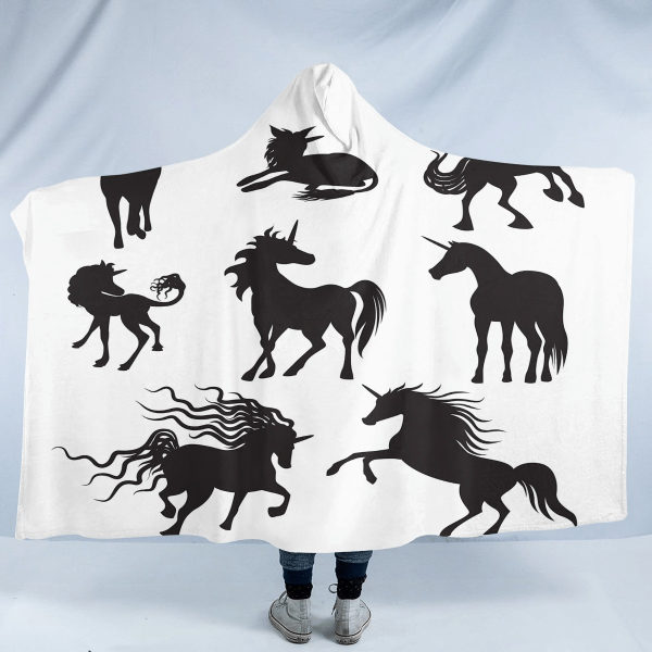 Unicorn Shades SW1833 Hooded Blanket Cloak Blanket