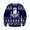 Wibbly Wobbly Knitting Pattern 3D Print Ugly Christmas Sweatshirt
