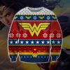 Wonder Woman Knitting Pattern 3D Print Ugly Christmas Sweatshirt