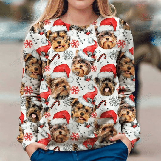 Yorkshire Terrier Xmas Sweatshirt