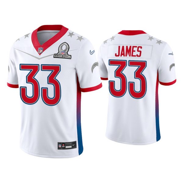 Men Derwin James Los Angeles Chargers 2022 AFC Pro Bowl White Game Jersey