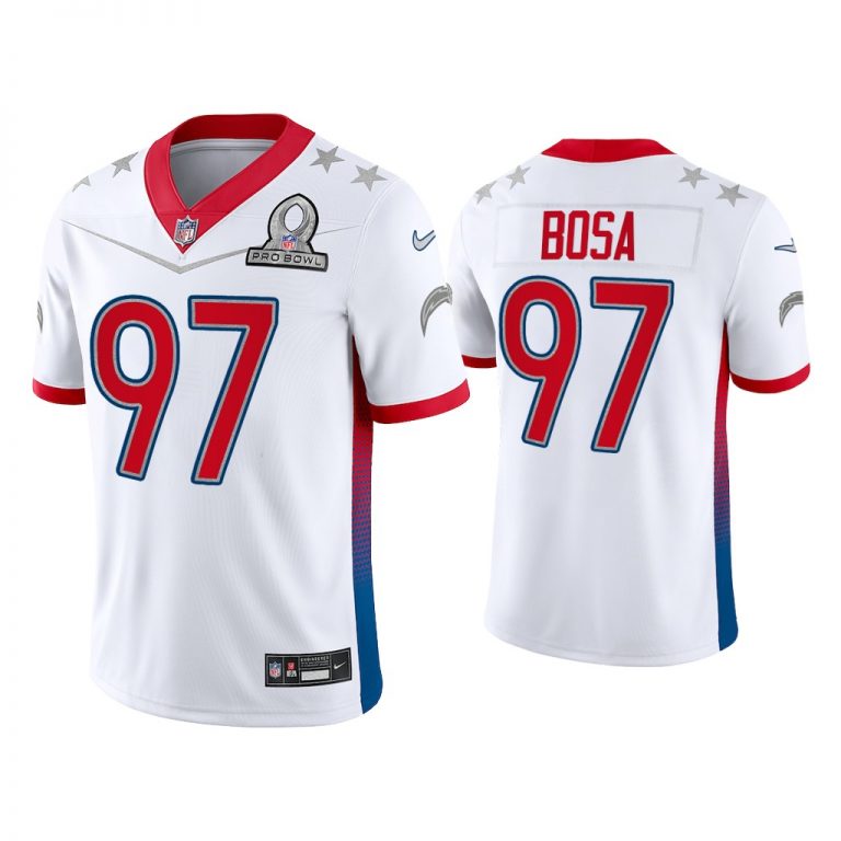 Men Joey Bosa Los Angeles Chargers 2022 AFC Pro Bowl White Game Jersey