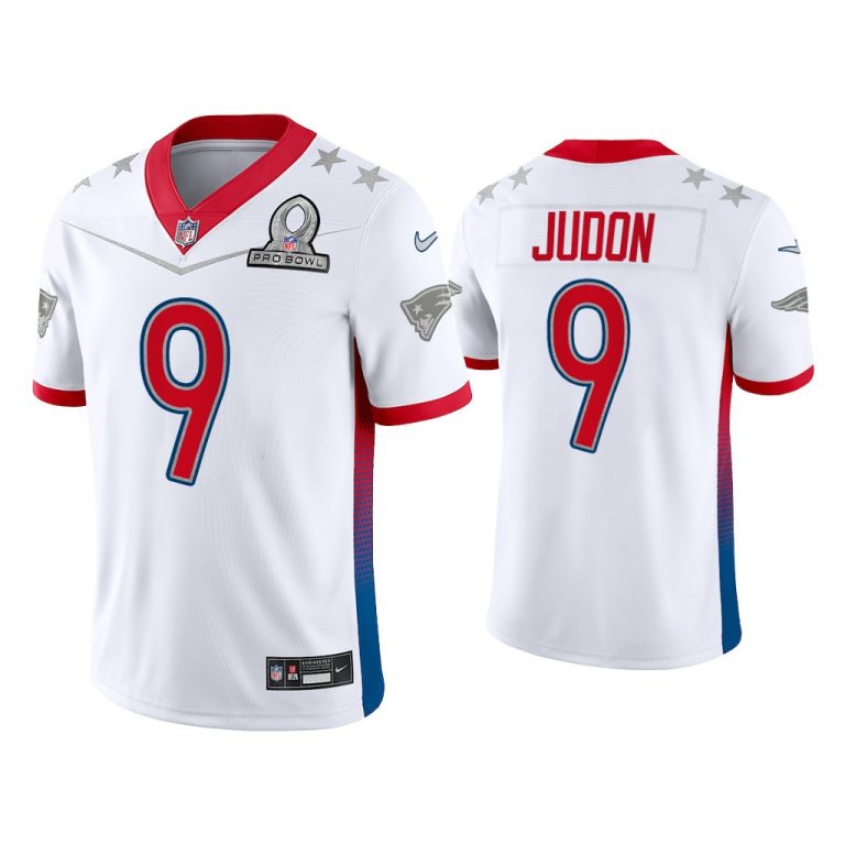 Men Matt Judon New England Patriots 2022 AFC Pro Bowl White Game Jersey