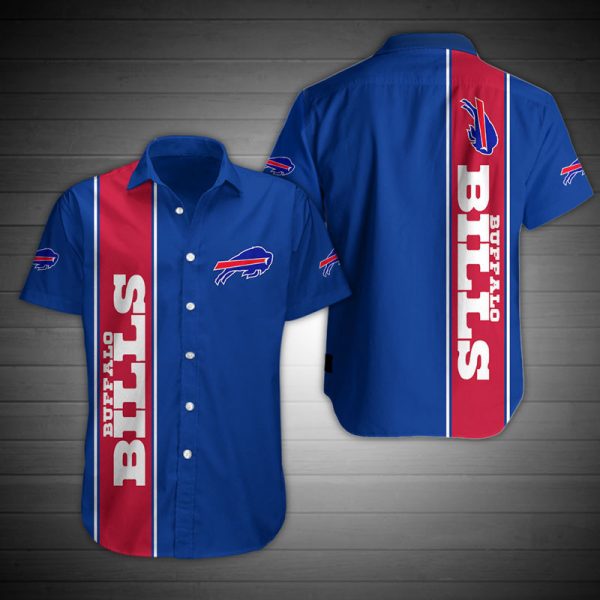 Buffalo Bills Men Short Sleeve Shirt