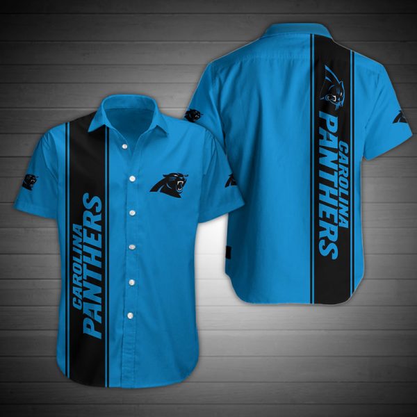Carolina Panthers Men Short Sleeve Shirt