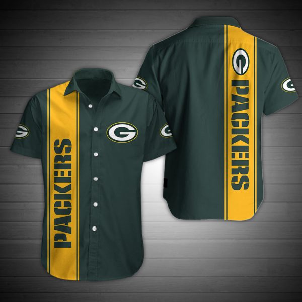Green Bay Packers Men Short Sleeve Shirt