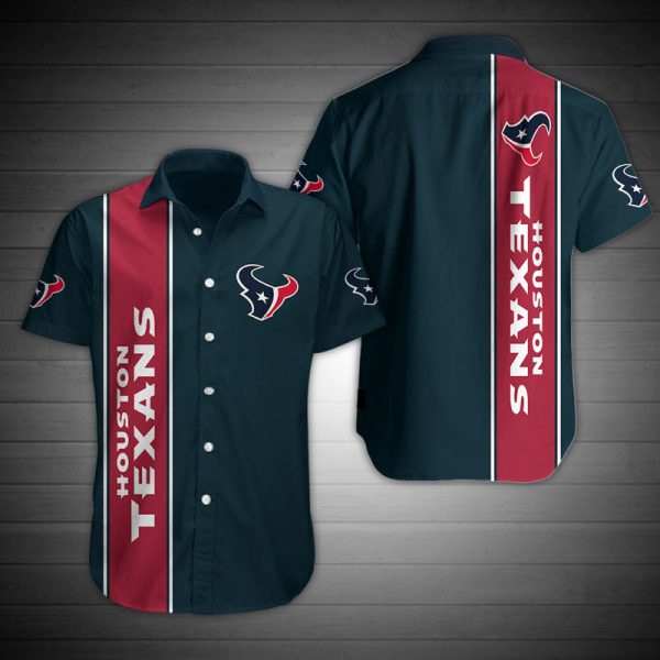 Houston Texans Men Short Sleeve Shirt