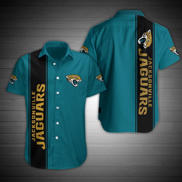 Jacksonville Jaguars Men Short Sleeve Shirt