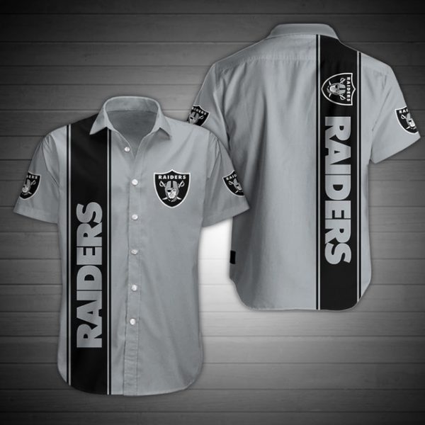 Las Vegas Raiders Men Short Sleeve Shirt