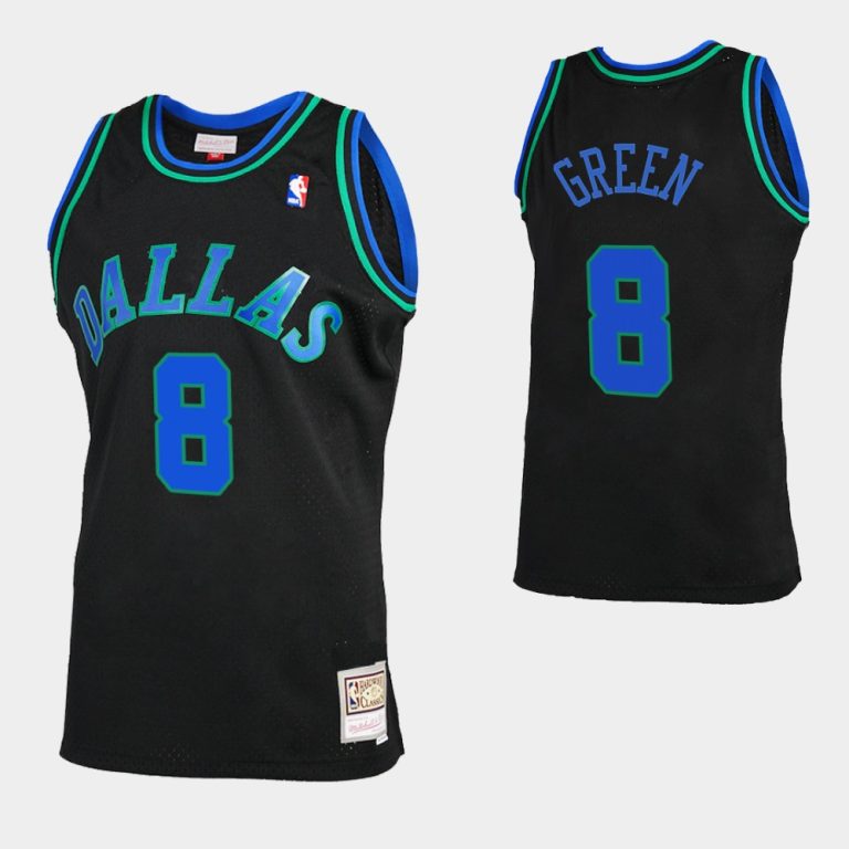 Men's Dallas Mavericks Josh Green #8 Black Reload 2.0 Jersey