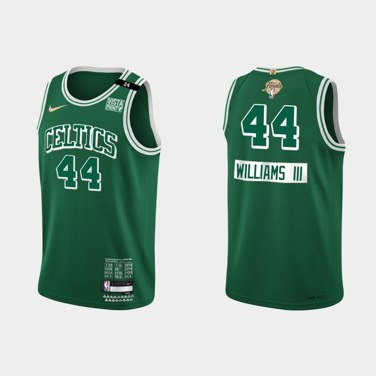 Men Boston Celtics 2022 NBA Finals #44 Robert Williams III City Green Jersey