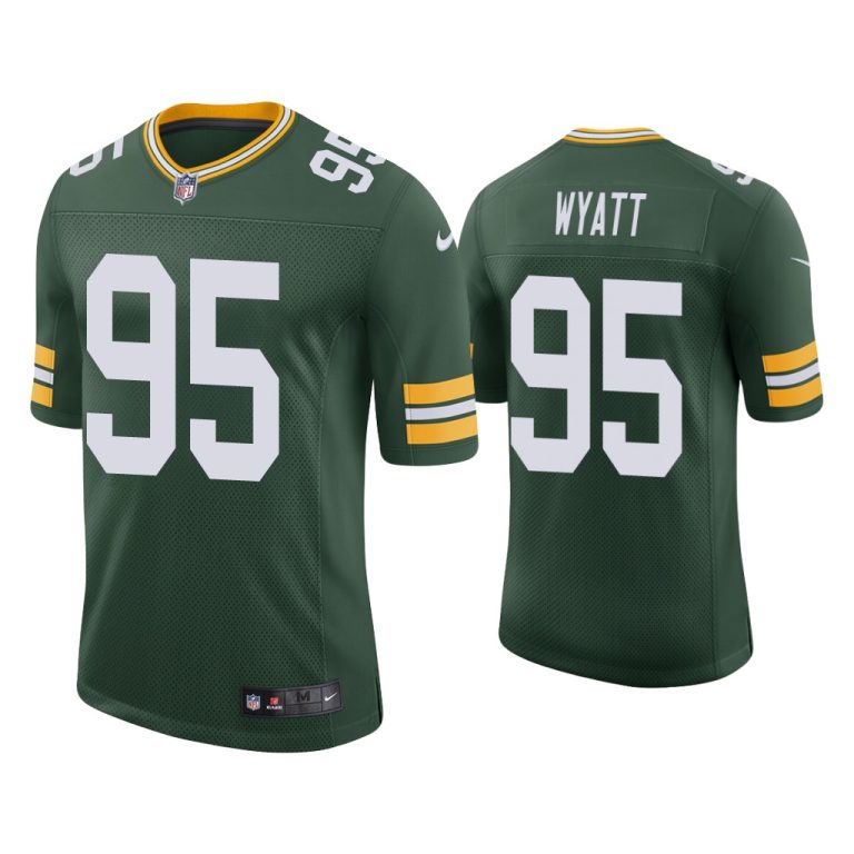 Men Devonte Wyatt Green Bay Packers Green 2022 NFL Draft Vapor Limited Jersey