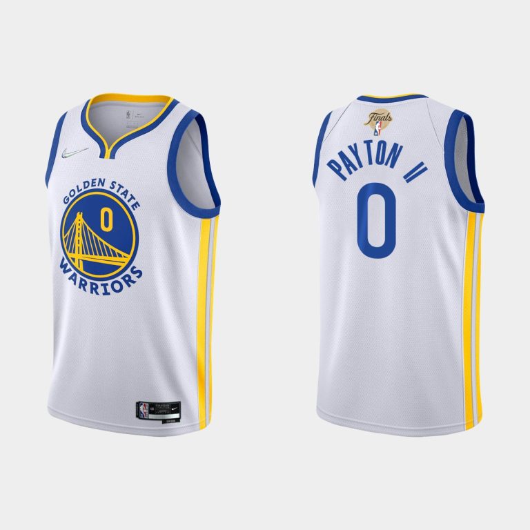 Men Golden State Warriors White 2022 NBA Finals Gary Payton II Association Jersey