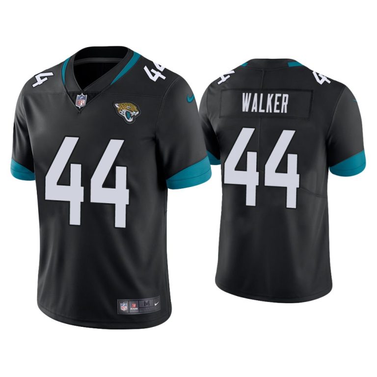 Men Travon Walker Jacksonville Jaguars Black 2022 NFL Draft Vapor Limited Jersey