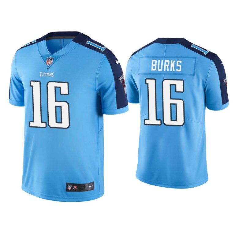 Men Treylon Burks Tennessee Titans Light Blue 2022 NFL Draft Vapor Limited Jersey