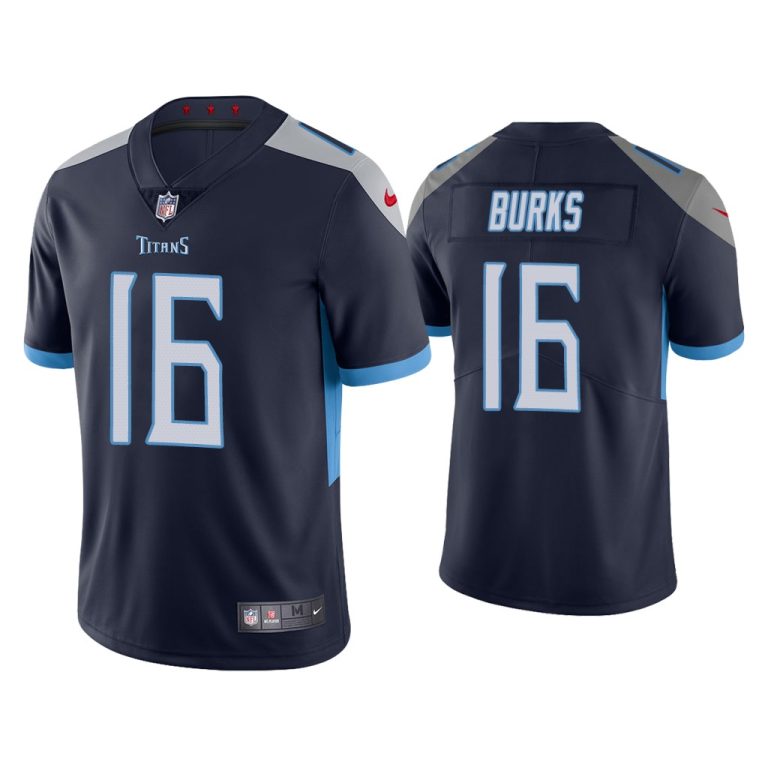 Men Treylon Burks Tennessee Titans Navy 2022 NFL Draft Vapor Limited Jersey