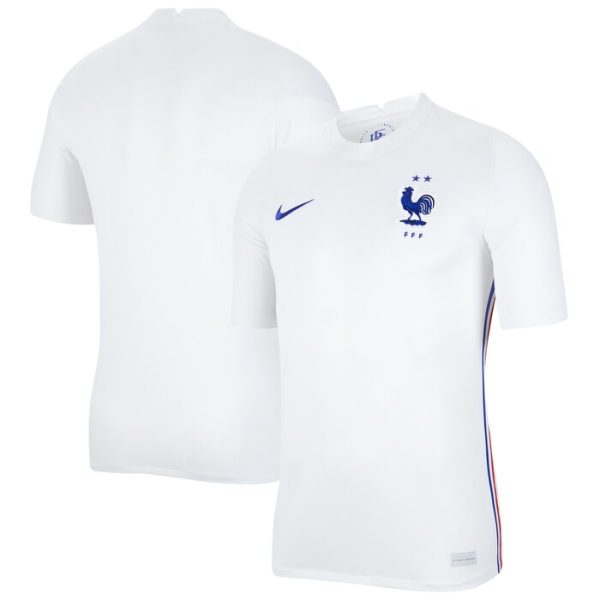 France National Team 2020/21 Away Replica Jersey - White