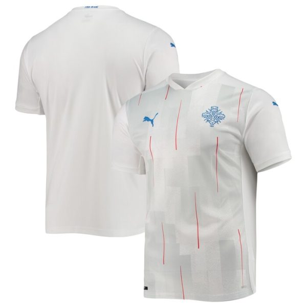 Iceland National Team 2021/22 Away Replica Jersey - White