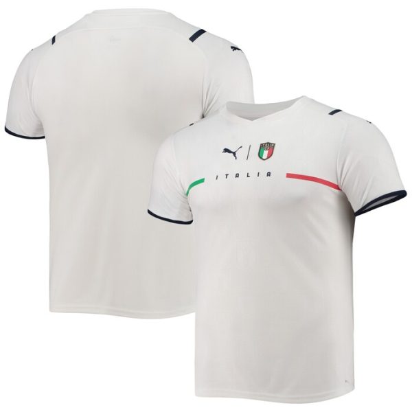 Italy National Team Women 2021/22 Away Replica Jersey - White/Navy