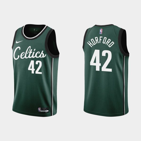 Men Boston Celtics #42 Al Horford 2022-23 City Edition Green Jersey