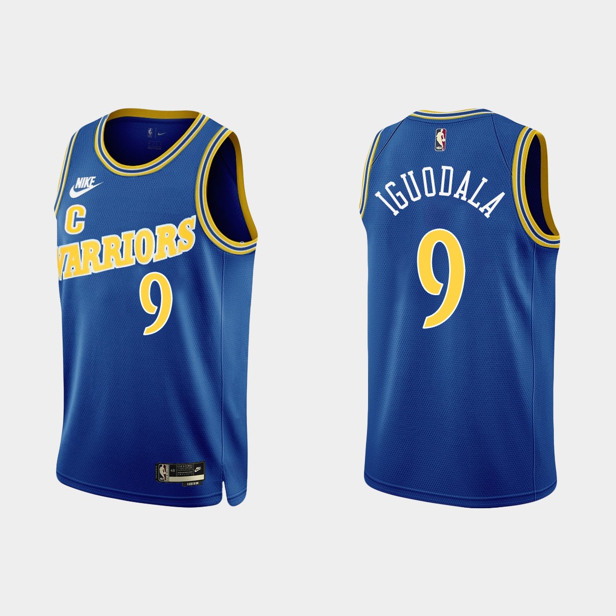 Men Golden State Warriors Andre Iguodala #9 2022-23 Classic Edition ...