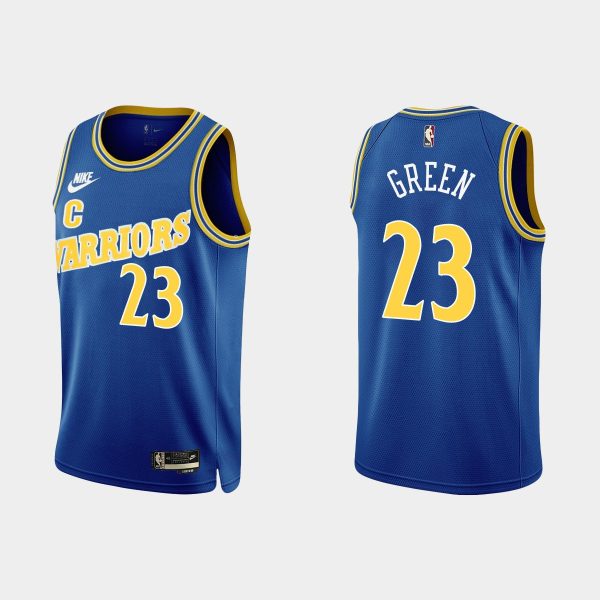 Men Golden State Warriors Draymond Green #23 2022-23 Classic Edition Royal Jersey