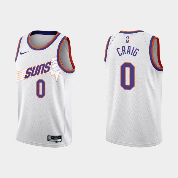 Men Phoenix Suns #0 Torrey Craig 2022-23 City Edition White Jersey