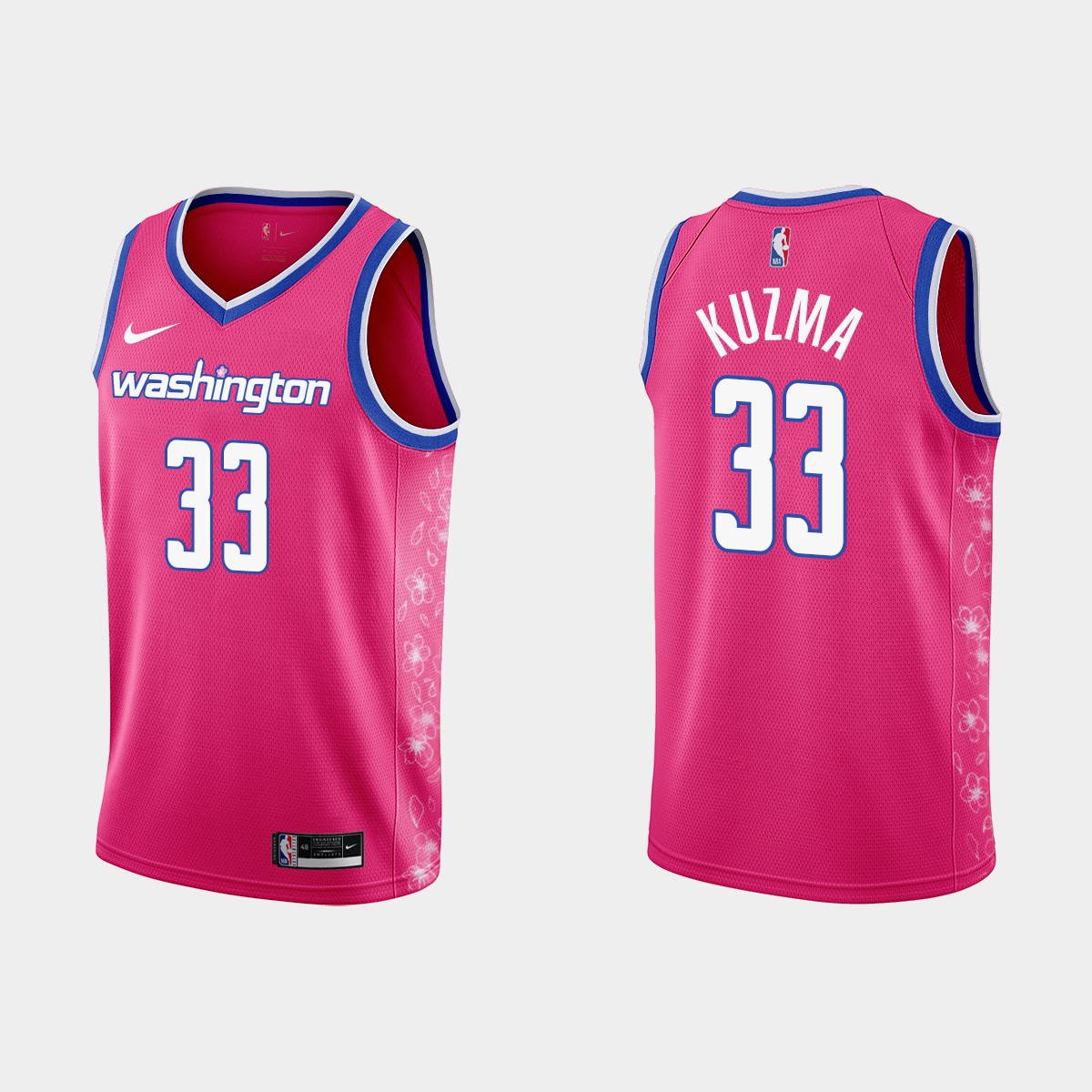 The Washington Wizards & Nationals announced their City Connect Cherry  Blossom jerseys. However, I am *very* interested in the jacket-pants combo  here on Kyle Kuzma. Any ideas if they're sold separately? 
