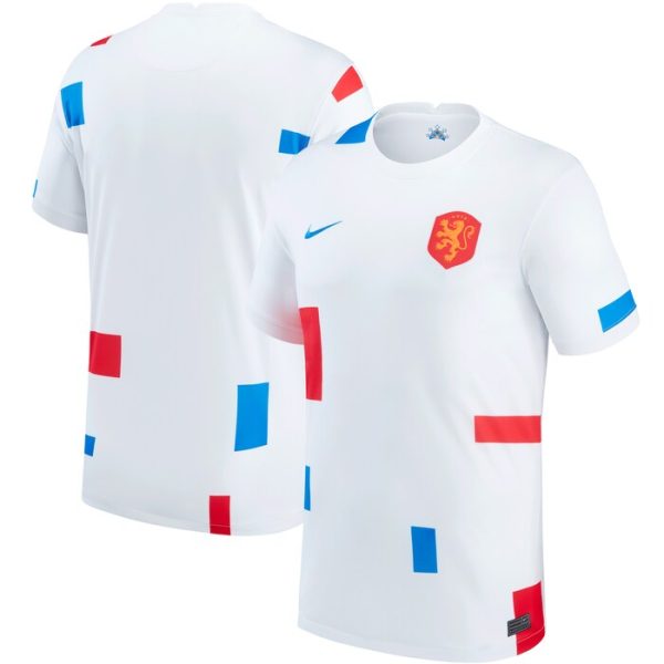 Netherlands Women National Team 2022/23 Away Replica Blank Jersey - White