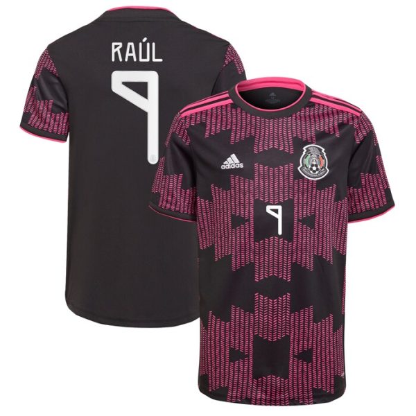Raul Jimenez Mexico National Team 2021 Rosa Mexicano Replica Jersey - Black