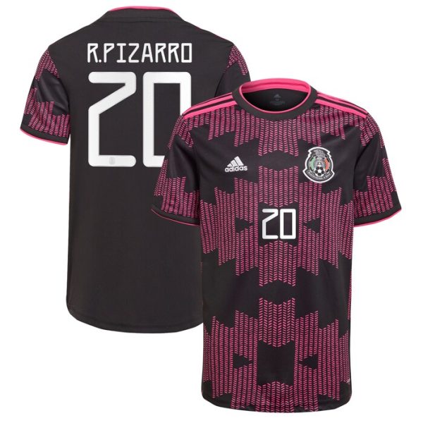 Rodolfo Pizarro Mexico National Team 2021 Rosa Mexicano Replica Jersey - Black