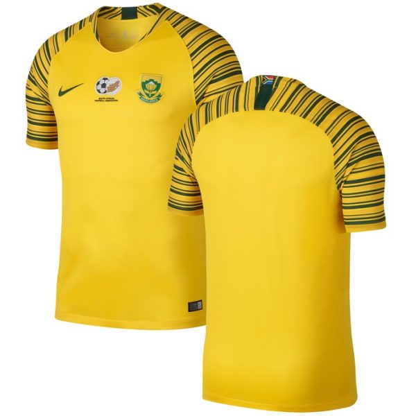 South Africa National Team 2018 Home Blank Jersey - Yellow