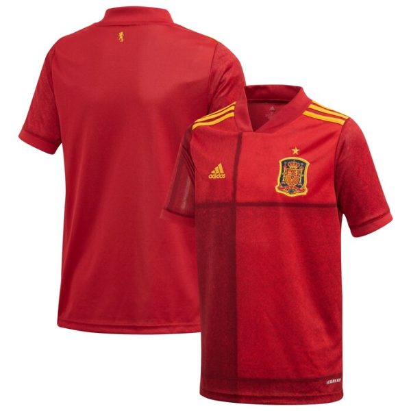 Spain National Team Youth 2020 Home Replica Jersey - Red