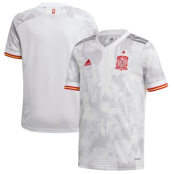 Spain National Team Youth 2021 Away Replica Jersey - White