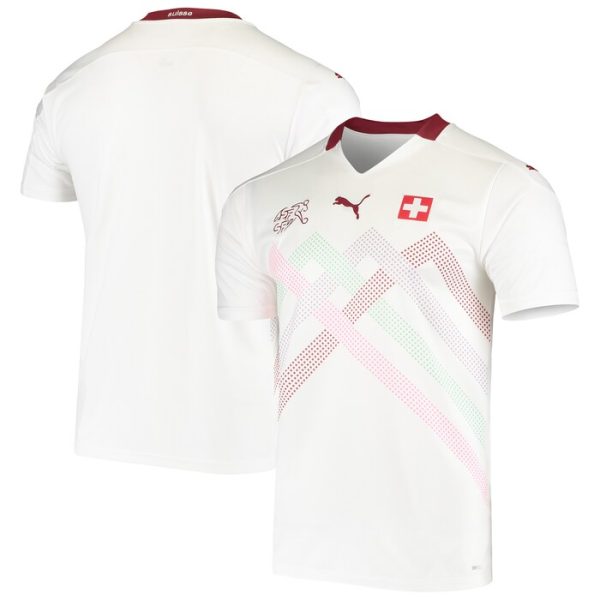 Switzerland National Team 2020 Away Replica Jersey - White